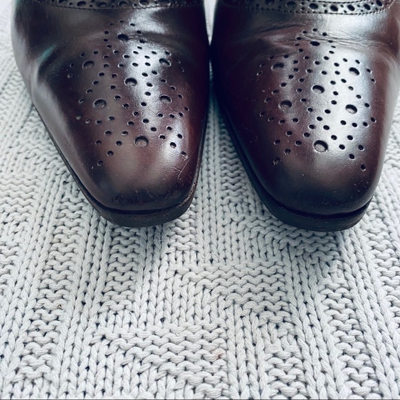 Ralph Lauren purple label chestnut knee high boots - Picture 4 of 14